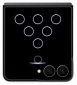 Панель Samsung Flipsuit для Samsung Galaxy Flip 8 (EF-FF776CJEGUA) Silver - фото 2 - інтернет-магазин електроніки та побутової техніки TTT