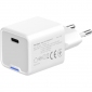 Мережевий зарядний пристрій ColorWay GaN Mini 30W PD Port PPS USB-C (CW-CHS054PD-WT) White - фото 2 - інтернет-магазин електроніки та побутової техніки TTT
