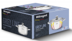 Каструля Ringel Grey line 4.2 л 22 см (RG-2022-22) - фото 2 - інтернет-магазин електроніки та побутової техніки TTT