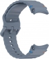 Ремешок BeCover Ribbed Tape для Samsung Galaxy Watch (20mm) 3 41mm/4/5/6/7 40-44mm (712038) Blue - фото 2 - интернет-магазин электроники и бытовой техники TTT