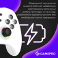 Бездротовий геймпад GamePro GPX13W 2.4G/BT 5.1/USB (Switch/PC/iOS/Android) RGB White - фото 13 - інтернет-магазин електроніки та побутової техніки TTT