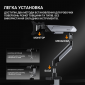 Настільне кріплення для монітора Anda Seat Stealth Pro II 17''-42'' (AD-W-A9-1S-BB) Black  - фото 12 - інтернет-магазин електроніки та побутової техніки TTT