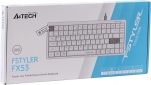 Клавиатура проводная A4Tech FX53 USB White - фото 3 - интернет-магазин электроники и бытовой техники TTT