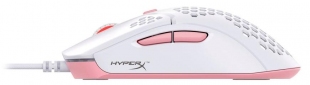 Мышь HyperX Pulsefire Haste USB (4P5E4AA) White-Pink - фото 3 - интернет-магазин электроники и бытовой техники TTT