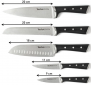 Набір ножів Tefal Ice Force у дерев'яній колоді 5 предметів (K232S574) - фото 4 - інтернет-магазин електроніки та побутової техніки TTT