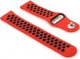 Ремінець BeCover Nike Style для Xiaomi iMi KW66 / Mi Watch Color / Haylou LS01/LS02 / Haylou Smart Watch Solar LS05 (BC_705808) Red-Black - фото 3 - інтернет-магазин електроніки та побутової техніки TTT