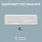Клавиатура беспроводная Logitech K950 Bluetooth/Wireless (920-012466) Off-White  - фото 5 - интернет-магазин электроники и бытовой техники TTT