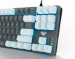 Клавиатура проводная Aula Wind F3287 Mechanical White/Grey KRGD Blue USB EN/UA (6948391240688) - фото 3 - интернет-магазин электроники и бытовой техники TTT