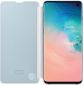 Чехол-книжка Samsung Clear View Cover для Samsung Galaxy S10 (EF-ZG973CWEGRU) White - фото 3 - интернет-магазин электроники и бытовой техники TTT