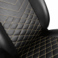 Кресло геймерское NOBLECHAIRS Icon (GAGC-102) Black/Gold - фото 4 - интернет-магазин электроники и бытовой техники TTT
