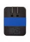 Сетевое зарядное устройство Tylt Wall Travel Charger 4,2A Dual USB Port Black-Blue (USBTC42BL-EUK) - фото 2 - интернет-магазин электроники и бытовой техники TTT