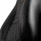 Кресло геймерское NOBLECHAIRS Icon Real Leather (GAGC-090) Black - фото 3 - интернет-магазин электроники и бытовой техники TTT
