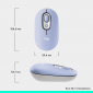 Миша Logitech Pop Mouse with Emoji (910-007414) Lilac  - фото 7 - інтернет-магазин електроніки та побутової техніки TTT