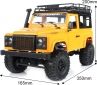 Машинка на р/к MN Model 1:12 Краулер D90 Defender Повноприводна (MN-91-1Y) (2722473819221) - фото 3 - інтернет-магазин електроніки та побутової техніки TTT