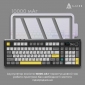 Клавиатура беспроводная Ajazz AK980 V2 Gift Switch V2 Wireless/Bluetooth/USB (AK980-V2-G-BGY) Black-Grey-Yellow - фото 5 - интернет-магазин электроники и бытовой техники TTT