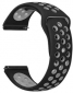 Ремешок BeCover Vents Style для Honor MagicWatch 2 / Huawei Watch 3 Pro Classic 46mm (707070) Black-Gray - фото 2 - интернет-магазин электроники и бытовой техники TTT