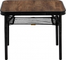 Стіл кемпінговий Bo-Camp Woodbine 56x34 см (DAS303265) Black/Wood look - фото 2 - інтернет-магазин електроніки та побутової техніки TTT
