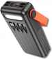 УМБ Hoco DB33 Plus Rising 30000 mAh 22.5W+PD20W Black - фото 4 - интернет-магазин электроники и бытовой техники TTT