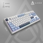 Клавиатура проводная Ajazz AK870 V2 Flying Fish Switch USB (AK870-V2-FF-BWB) White-Blue - фото 9 - интернет-магазин электроники и бытовой техники TTT