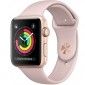 Смарт часы Apple Watch Series 3 GPS 42mm Gold Aluminium Case with Pink Sand Sport Band (MQL22FS/A) - фото 2 - интернет-магазин электроники и бытовой техники TTT