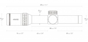 Прицел оптический Hawke FRONTIER 1-6X24 КОРПУС 30 ММ сетка  L4a Dot с подсветкой - фото 5 - интернет-магазин электроники и бытовой техники TTT
