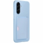 Чохол Samsung Card Slot Cover для Samsung A56 (EF-OA566TLEGWW) Blue - фото 2 - інтернет-магазин електроніки та побутової техніки TTT