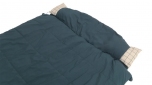 Спальный мешок Outwell Camper Lux Double -1°C (230505) Blue - фото 3 - интернет-магазин электроники и бытовой техники TTT