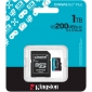 Карта пам`яті Kingston microSDXC (UHS-1 U3) Canvas Go! Plus 1Tb class 10 A2 V30 (R200MB/s, W-160MB/s) (adapter SD) (SDCG4/1TB) - фото 3 - інтернет-магазин електроніки та побутової техніки TTT