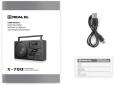 Радіоприймач Real-El X-700 (EL121800001) Black - фото 5 - інтернет-магазин електроніки та побутової техніки TTT