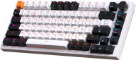 Клавіатура GamePro MK160W Hot-Swap Red Swich 75% RGB White - фото 3 - інтернет-магазин електроніки та побутової техніки TTT