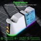 Зарядная станция Vertux DuoDock-PS5 для двух геймпадов PlayStation 5 Dualsense White (duodock-ps5) - фото 5 - интернет-магазин электроники и бытовой техники TTT