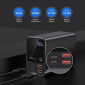 УМБ Choetech 27000mAh 222.5W 2xUSB-C PD3.0 100+100W 2xUSB-A QC3.0 22W (B635-BK) Black  - фото 4 - інтернет-магазин електроніки та побутової техніки TTT