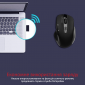 Миша Promate Cursor Wireless (cursor.black) Black  - фото 5 - інтернет-магазин електроніки та побутової техніки TTT