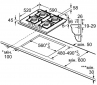 Варочная поверхность газовая SIEMENS EP6A2PB20R - фото 2 - интернет-магазин электроники и бытовой техники TTT
