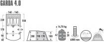 Намет HIGH PEAK Garda 4.0 (11821) Light Grey/Dark Grey/Green - фото 4 - інтернет-магазин електроніки та побутової техніки TTT
