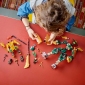 Конструктор LEGO Ninjago Командні роботи ніндзя Ллойда й Арін 764 деталі (71794) - фото 4 - інтернет-магазин електроніки та побутової техніки TTT