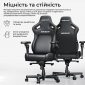 Крісло геймерське Anda Seat Kaiser 4 V2 Size XL (AD12YDDC-XLL-20-B-CF-03) Black Fabric - фото 8 - інтернет-магазин електроніки та побутової техніки TTT