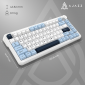 Клавіатура бездротова Ajazz AK820 MAX PLUS Daydream Switch RGB Wireless/Bluetooth/USB (AK820MAX-DD-BWD) White  - фото 4 - інтернет-магазин електроніки та побутової техніки TTT