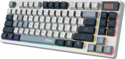 Клавіатура бездротова MSI FORGE GK600 TKL W SKY UA Mechanical Linear White (S11-43UAP01-HH9) - фото 2 - інтернет-магазин електроніки та побутової техніки TTT