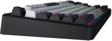 Клавіатура бездротова Hator Rockfall 3 Mecha TKL QMK/VIA Orange Wireless (HTK850UA) Black  - фото 3 - інтернет-магазин електроніки та побутової техніки TTT