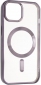 Чехол Gelius Chrome Frame Case (MagSafe) для iPhone 15 Pro Deep Purple - фото 2 - интернет-магазин электроники и бытовой техники TTT