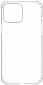 Панель Anti-Shock BeCover для Apple iPhone 13 mini (706994) Clear  - фото 3 - інтернет-магазин електроніки та побутової техніки TTT