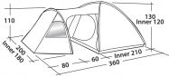 Палатка Easy Camp Eclipse 300 (120386) Rustic Green - фото 3 - интернет-магазин электроники и бытовой техники TTT