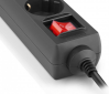 Мережевий фільтр Real-El RS-6 Protect M 5 м (EL122300036) Black  - фото 4 - інтернет-магазин електроніки та побутової техніки TTT