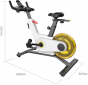 Велотренажер Xiaomi Kingsmith WalkingPad Spinning bike (PB08S) (CJPB08S_WHITE) White  - фото 5 - интернет-магазин электроники и бытовой техники TTT