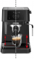 Кавоварка рожкова DELONGHI EC230.BK Stilosa - фото 2 - інтернет-магазин електроніки та побутової техніки TTT