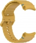 Ремінець BeCover Ribbed Tape для Samsung Galaxy Watch (20mm) 3 41mm/4/5/6/7 40-44mm (712051) Yellow - фото 2 - інтернет-магазин електроніки та побутової техніки TTT
