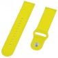 Ремешок BeCover для Xiaomi Amazfit Bip/Bip Lite/Bip S Lite/GTR 42mm/GTS/TicWatch S2/TicWatch E (706201) Yellow - фото 3 - интернет-магазин электроники и бытовой техники TTT