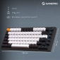 Клавиатура беспроводная GamePro Asgard Valhalla QLAB Sakura Switch RGB Bluetooth/Wireless/USB-C (MK160-B-QS-PRO) Black  - фото 16 - интернет-магазин электроники и бытовой техники TTT