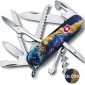 Ніж Victorinox HUNTSMAN DESIGN Золотисто-блакитний кристал 1.3713.3.R2040pk - фото 2 - інтернет-магазин електроніки та побутової техніки TTT